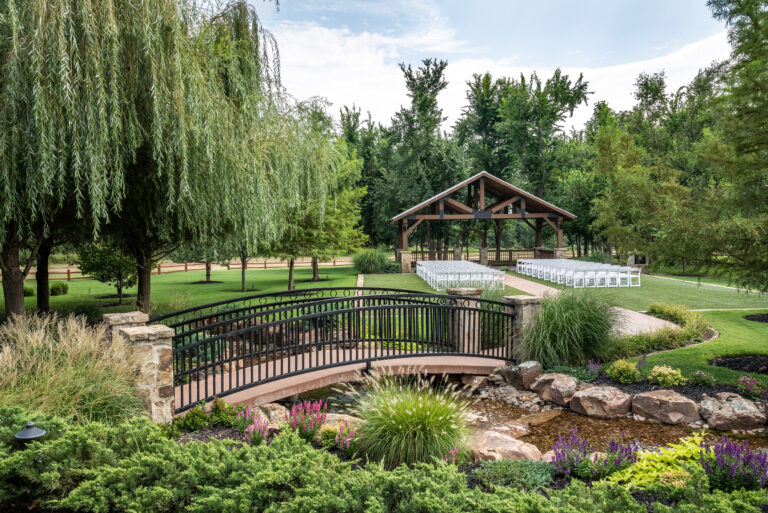 The Springs Edmond Oklahoma Wedding Venue Outdoor Bridge