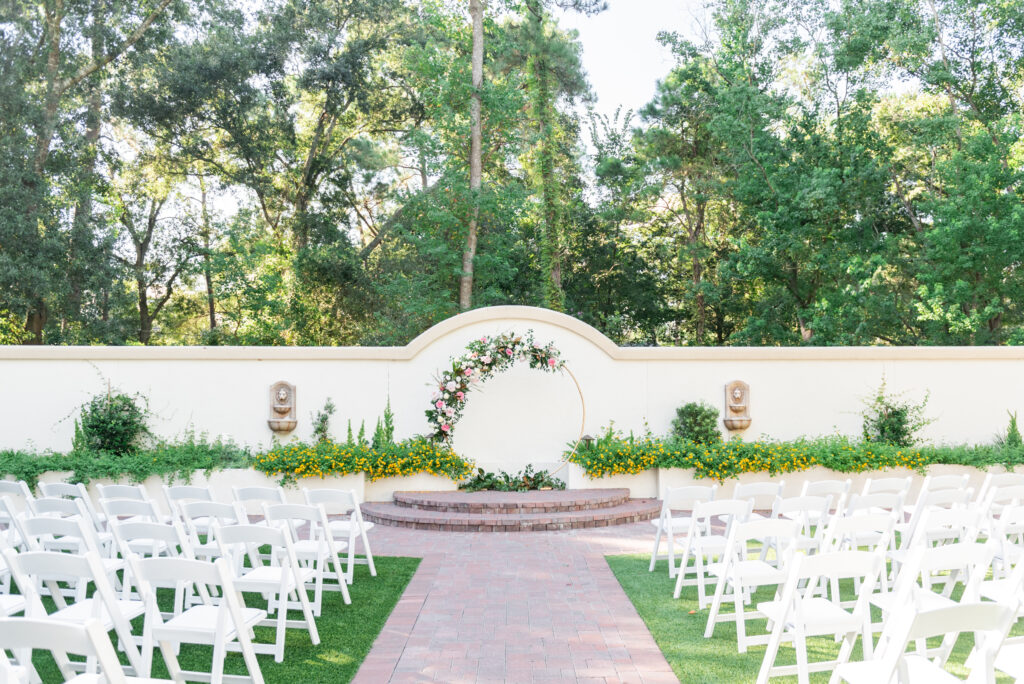 Houston Luxury Wedding Venue Cypress Castle Venue Garden Pavilion
