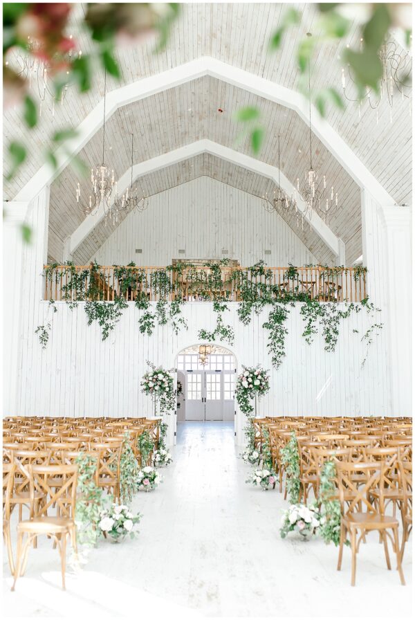 The White Sparrow White Modern Barn in Dallas DFW Wedding Party by The Springs Event Venues Reception Hall