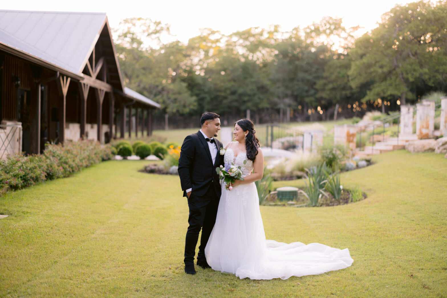 The Springs in Denton The Ranch Wedding Event Venue Catering Outdoor Garden Ceremony Reception Hall North Texas