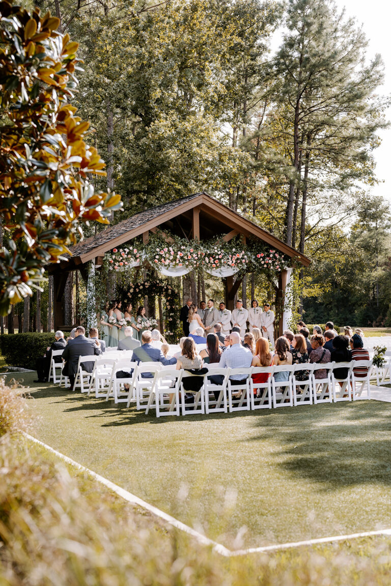 Wedding Ceremony The Springs in Lake Conroe