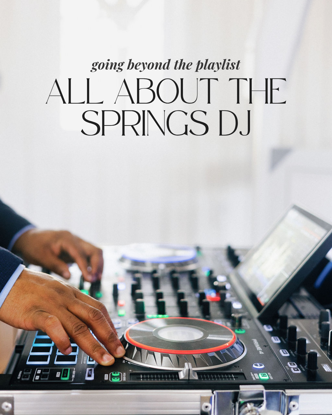 DFW Wedding Venue Wedding DJ Wedding Package Blog The Springs DJ Best venue in Texas